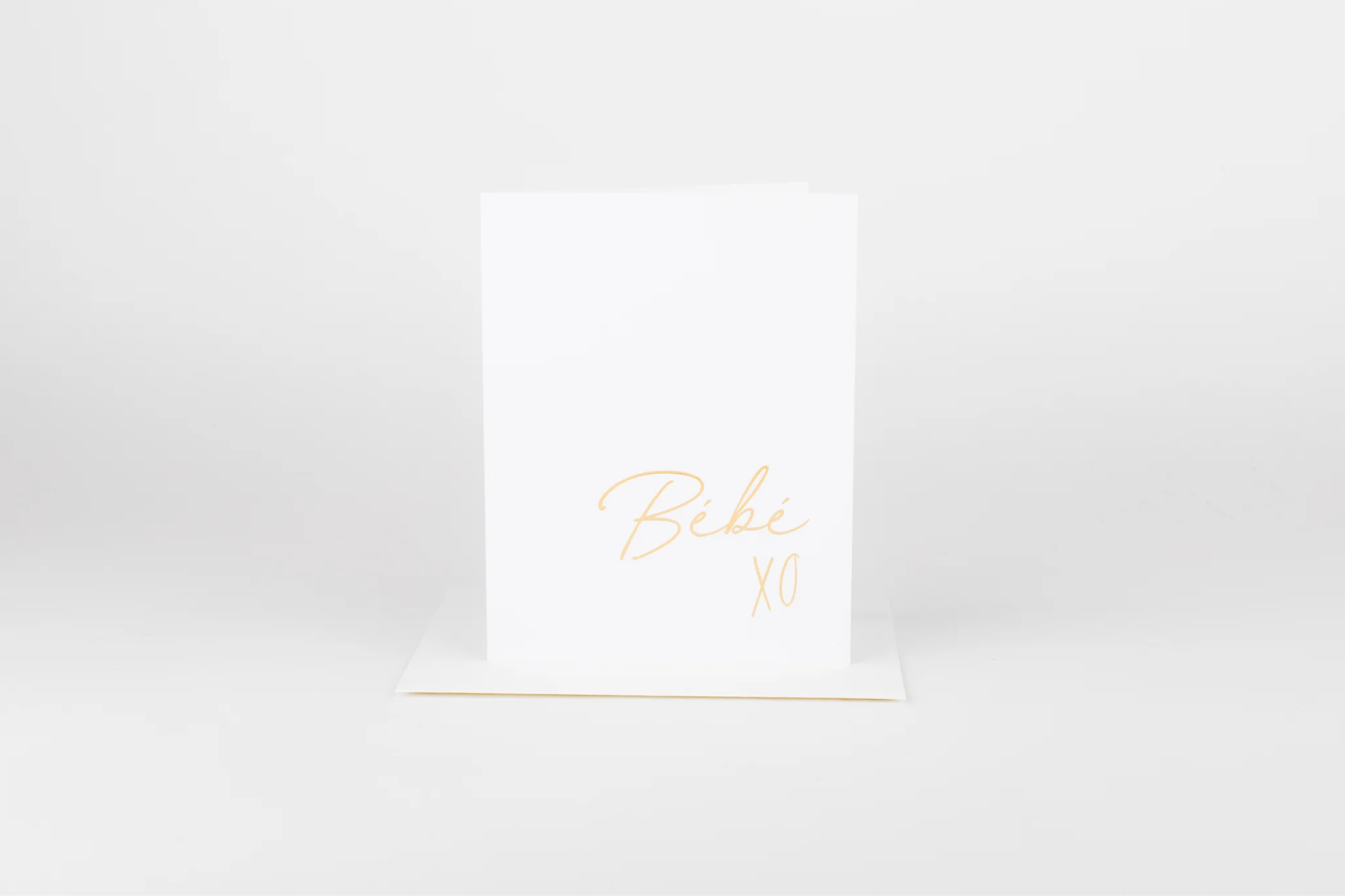 bebe baby card