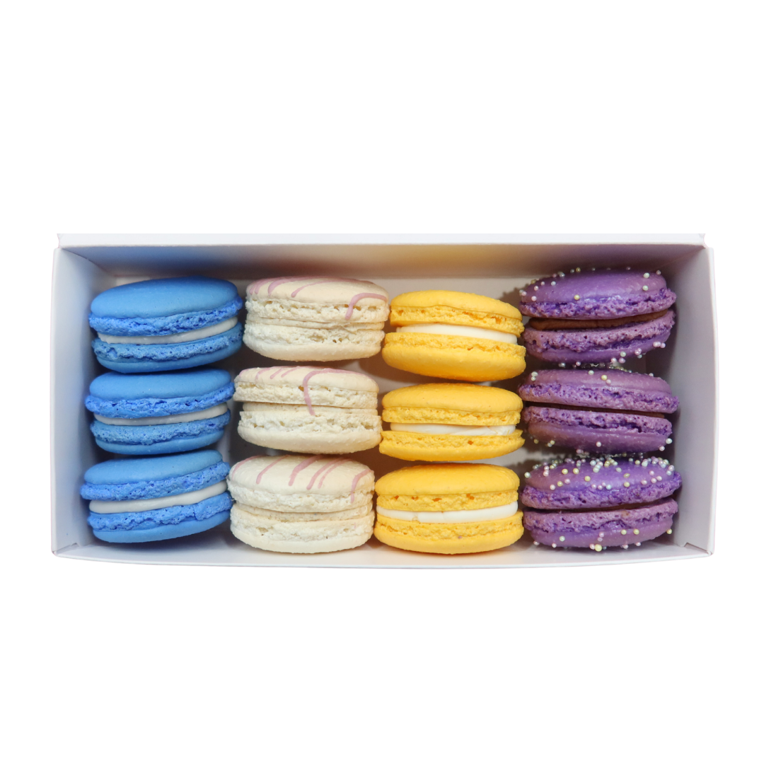 Spring Box of 12 Macarons
