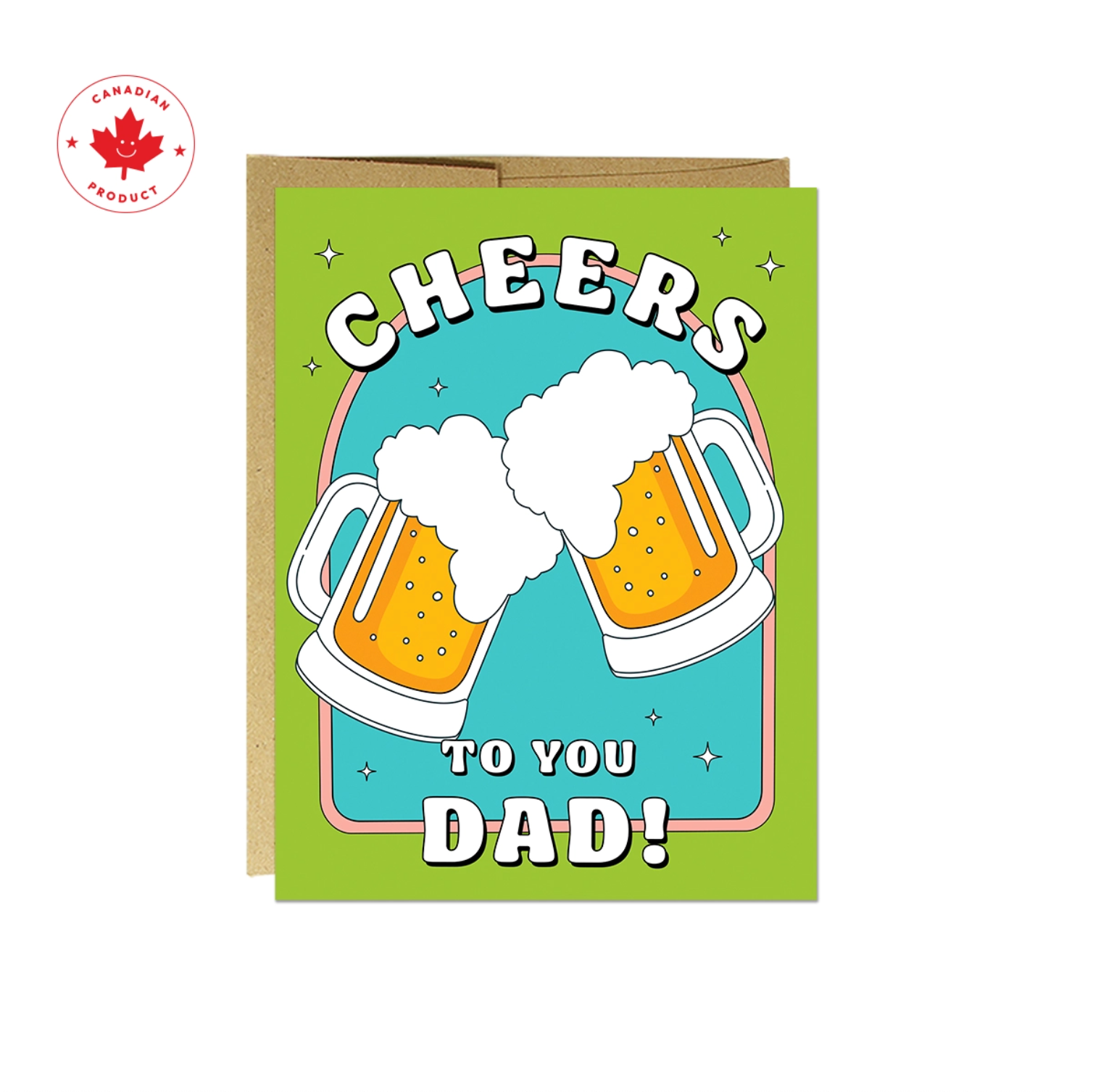 cheers to you dad card