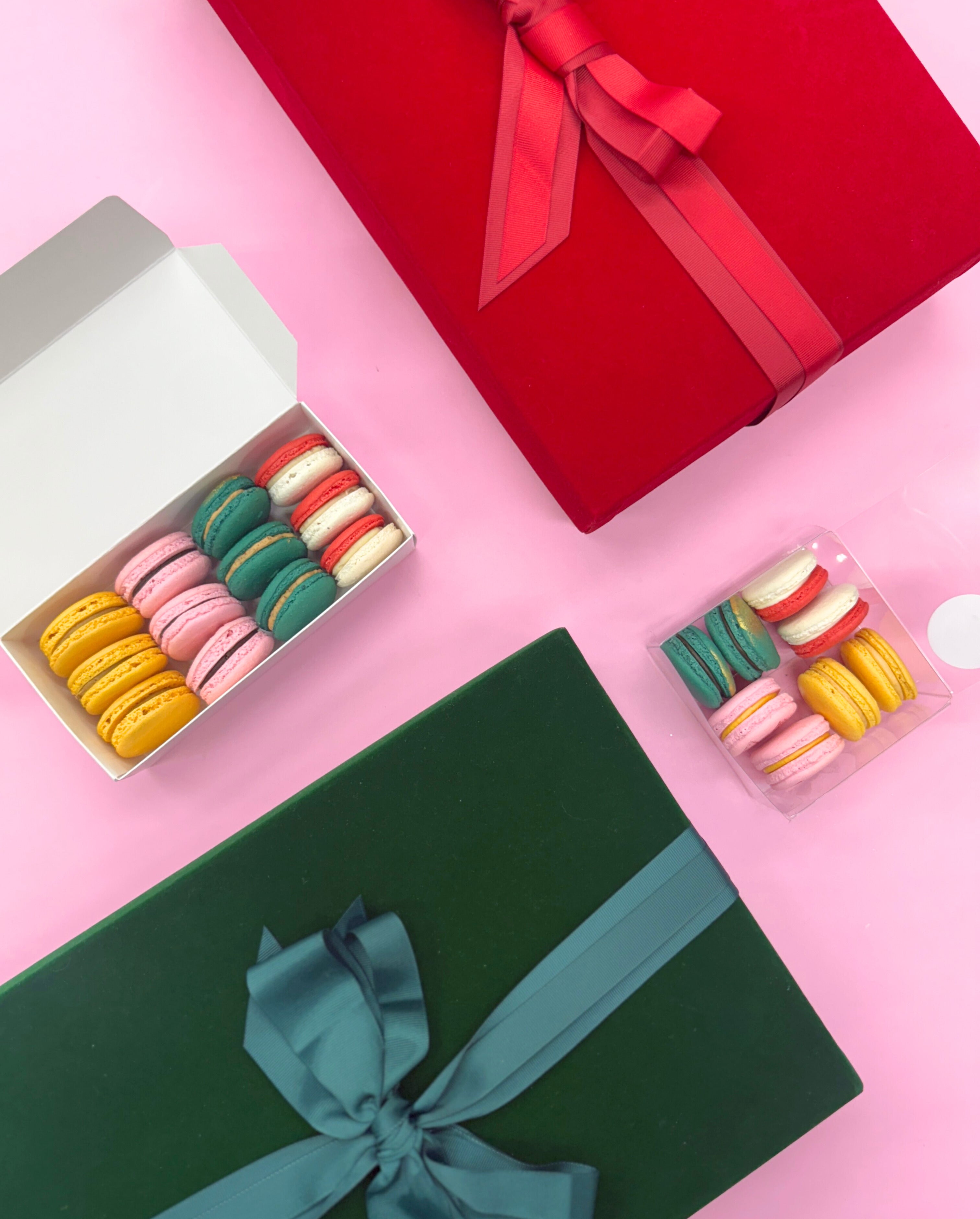 Holiday Macaron Boxes