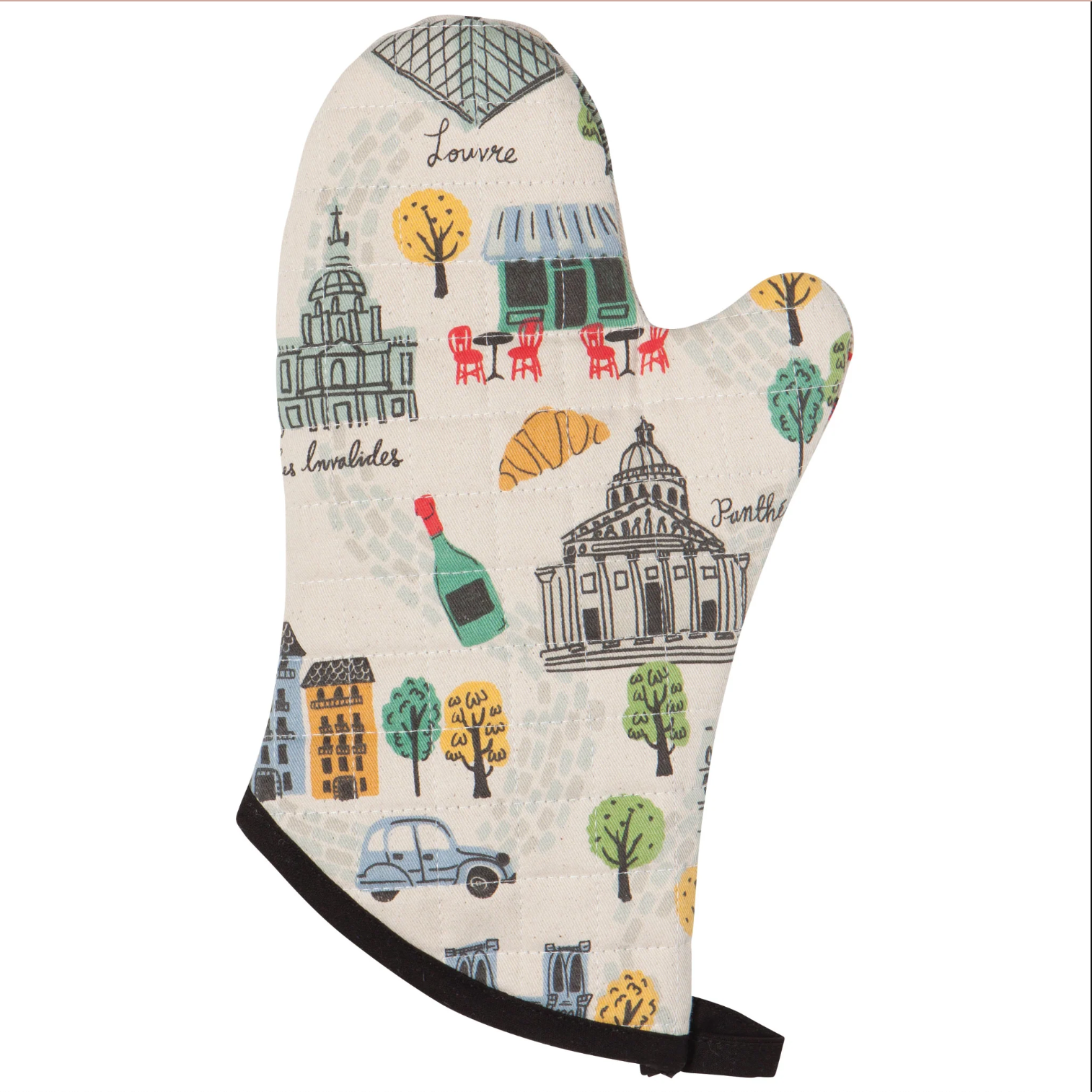 Oven mitt now design paris