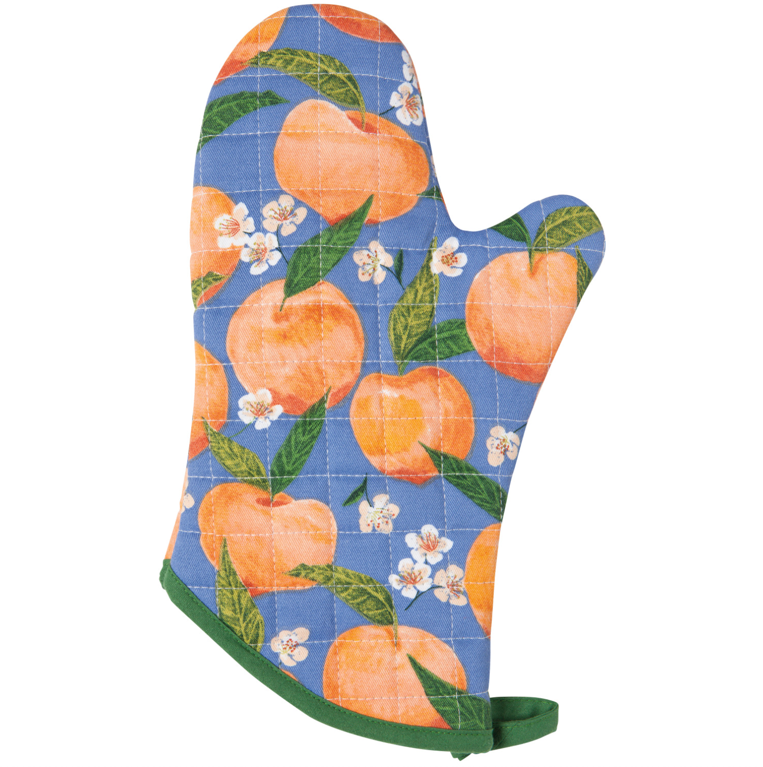 Oven mitt now design peaches