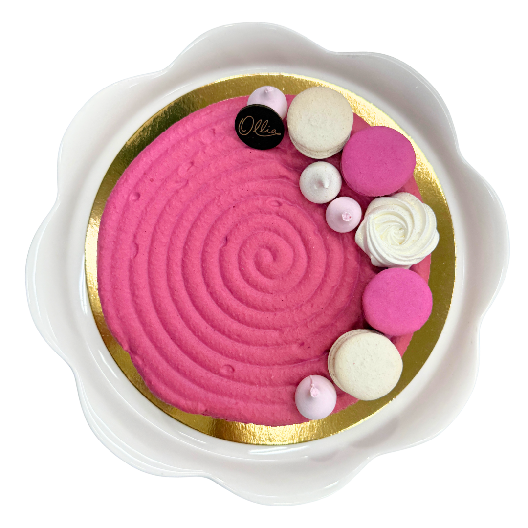 Macaron Cake - Raspberry Rose