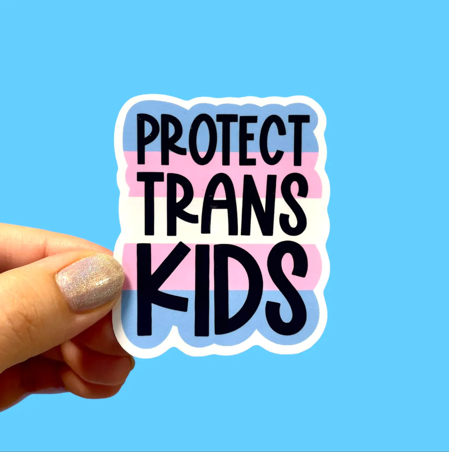 "Protect Trans Kids" - Sticker