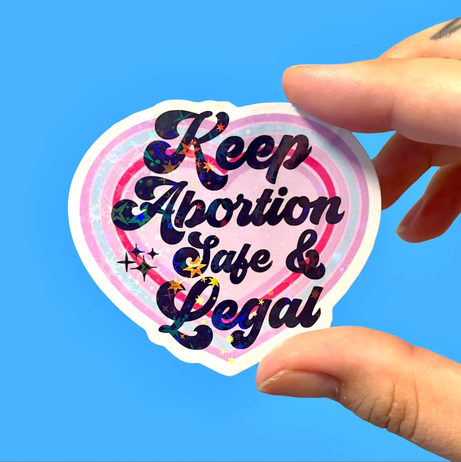 "Keep Abortion Safe & Legal" - Sticker