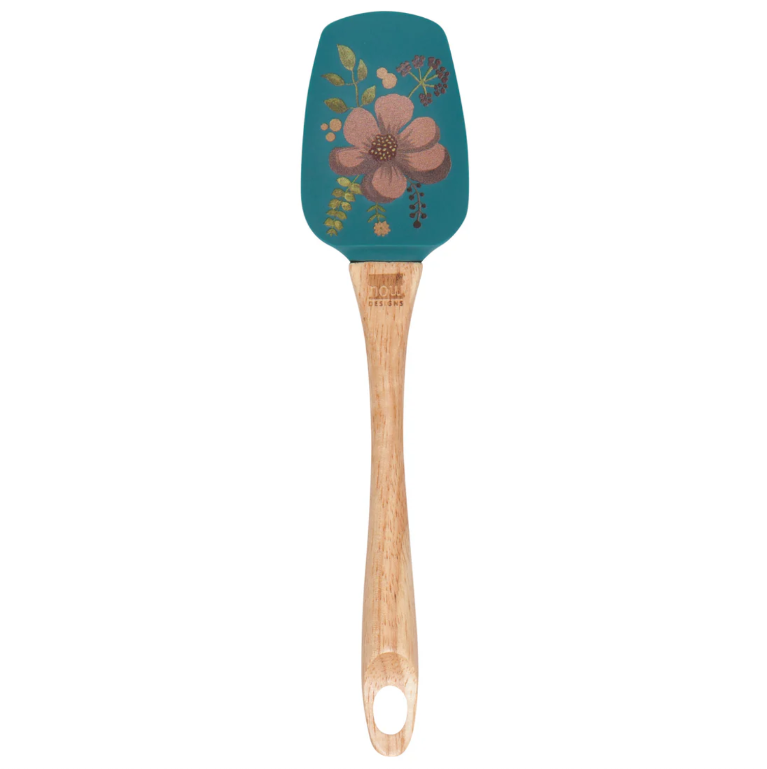 Spoonula Teal Flower