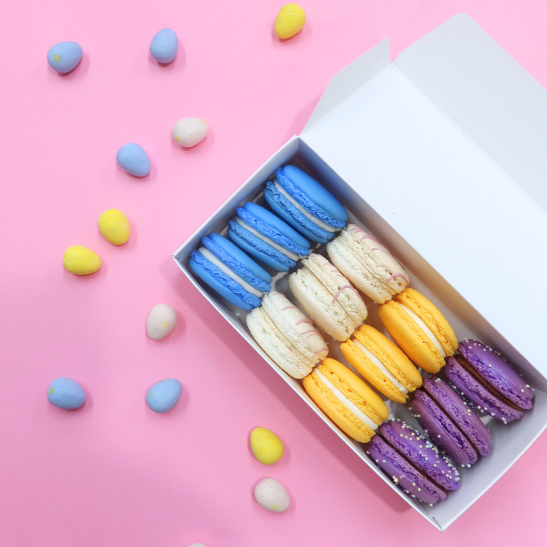 Spring Box of 12 Macarons