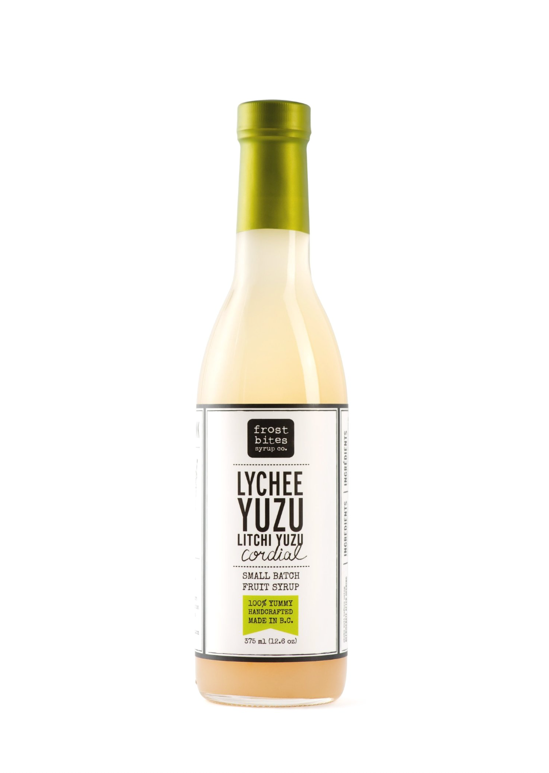 Lychee Yuzu Frostbites syrup