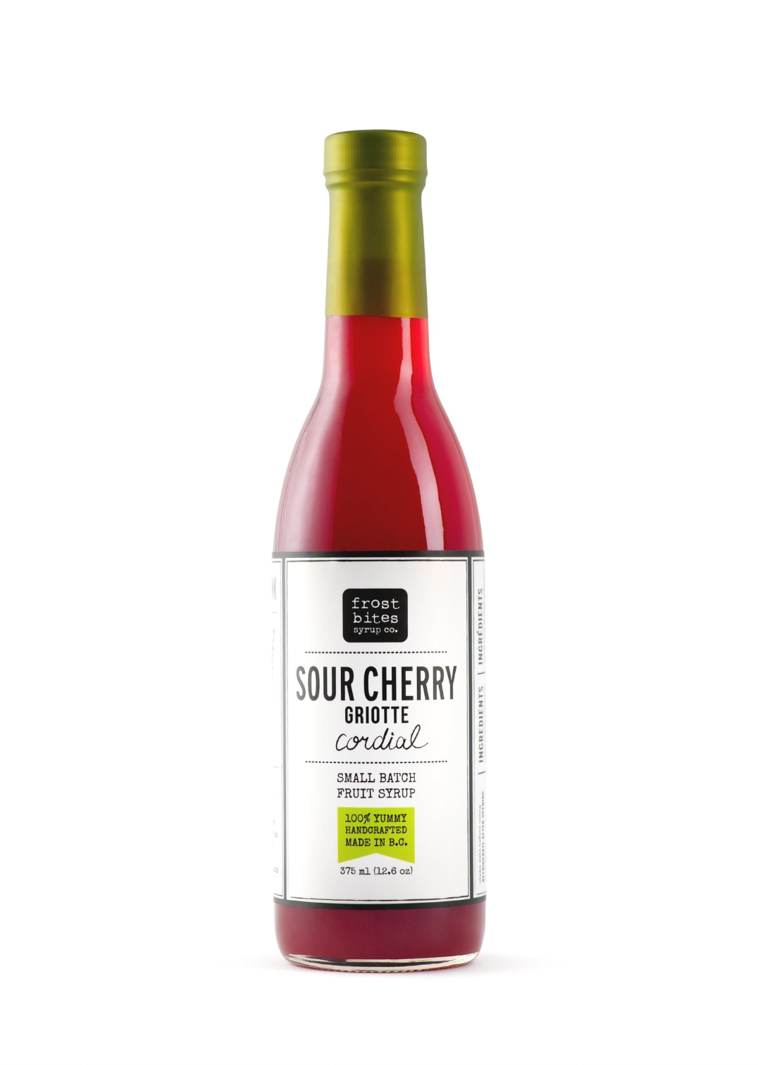 sour cherry frosbites syrup