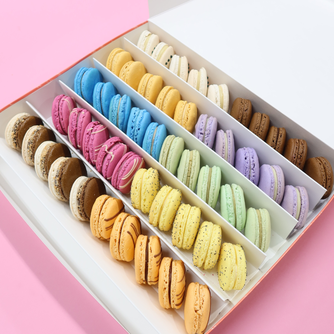 Box of 50 Macarons
