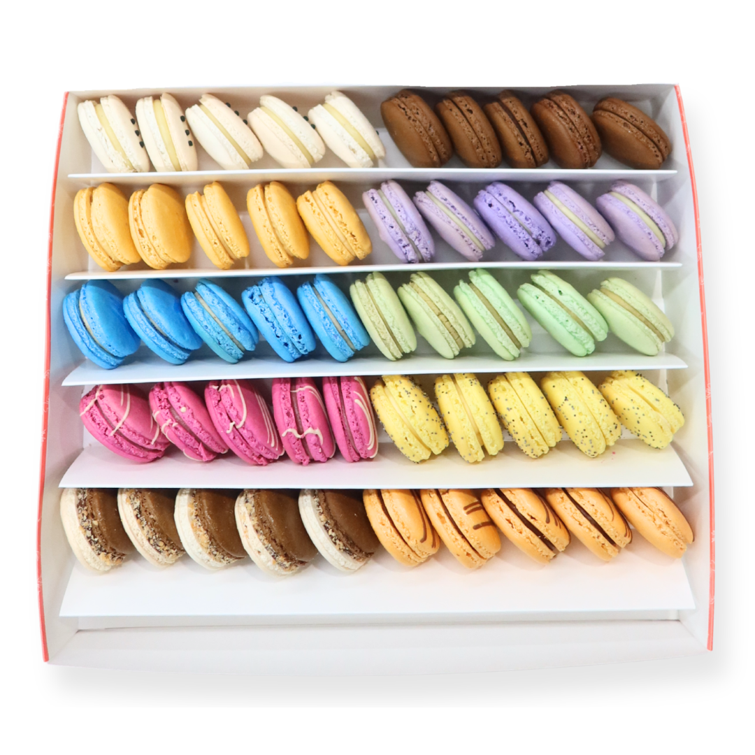 Box of 50 Macarons
