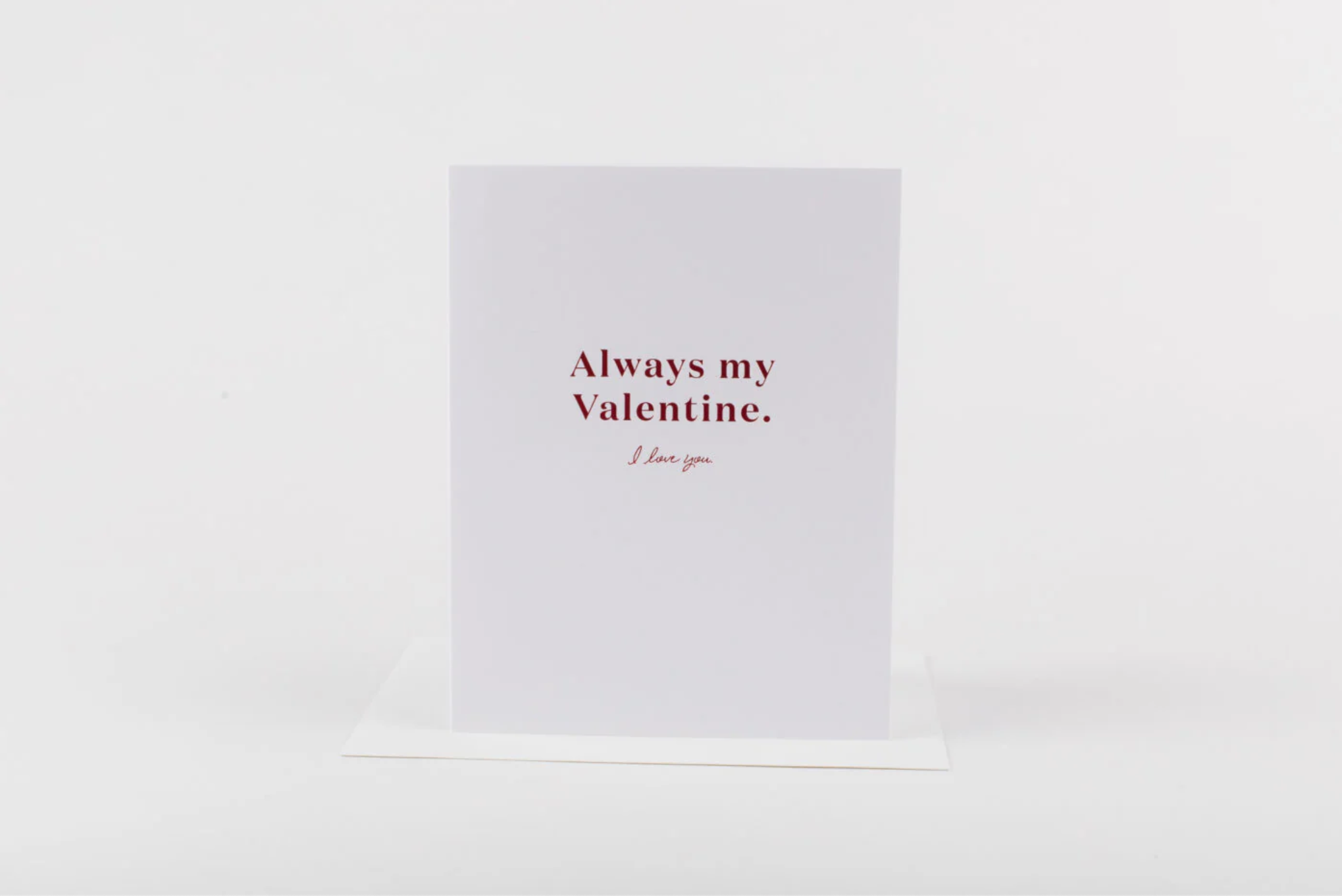 Always My Valentines-card