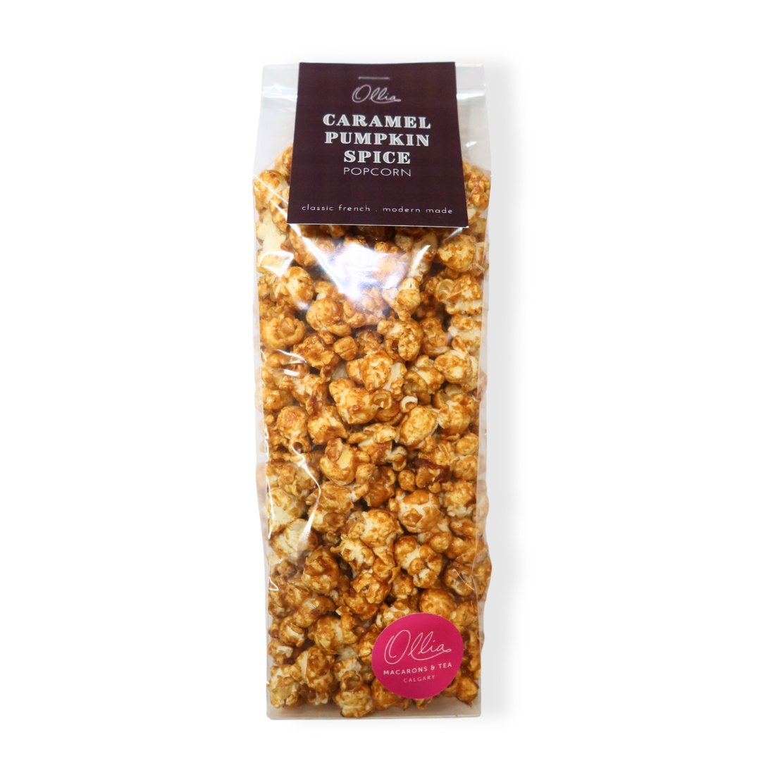 Caramel Pumpkin Spice Popcorn