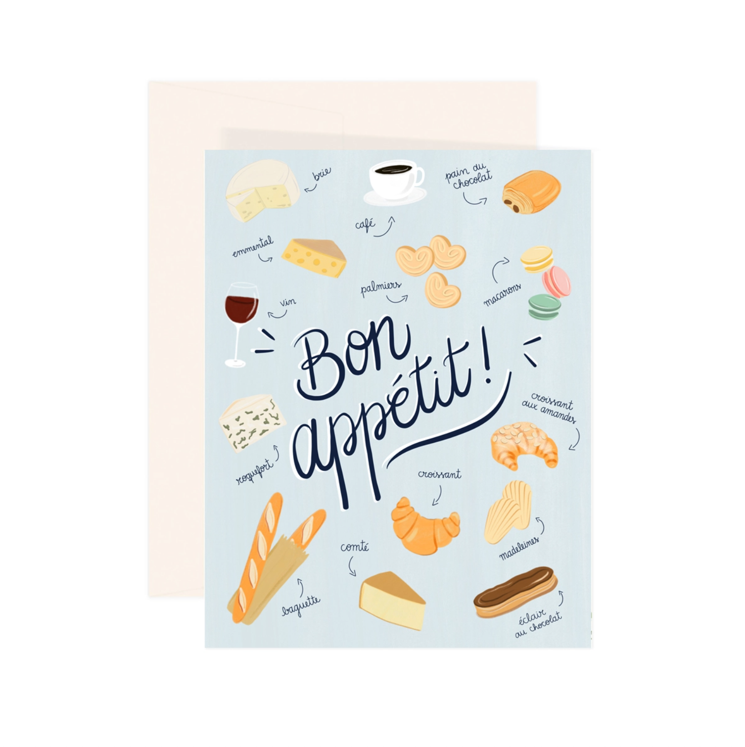 Bon appetit - Greeting Card