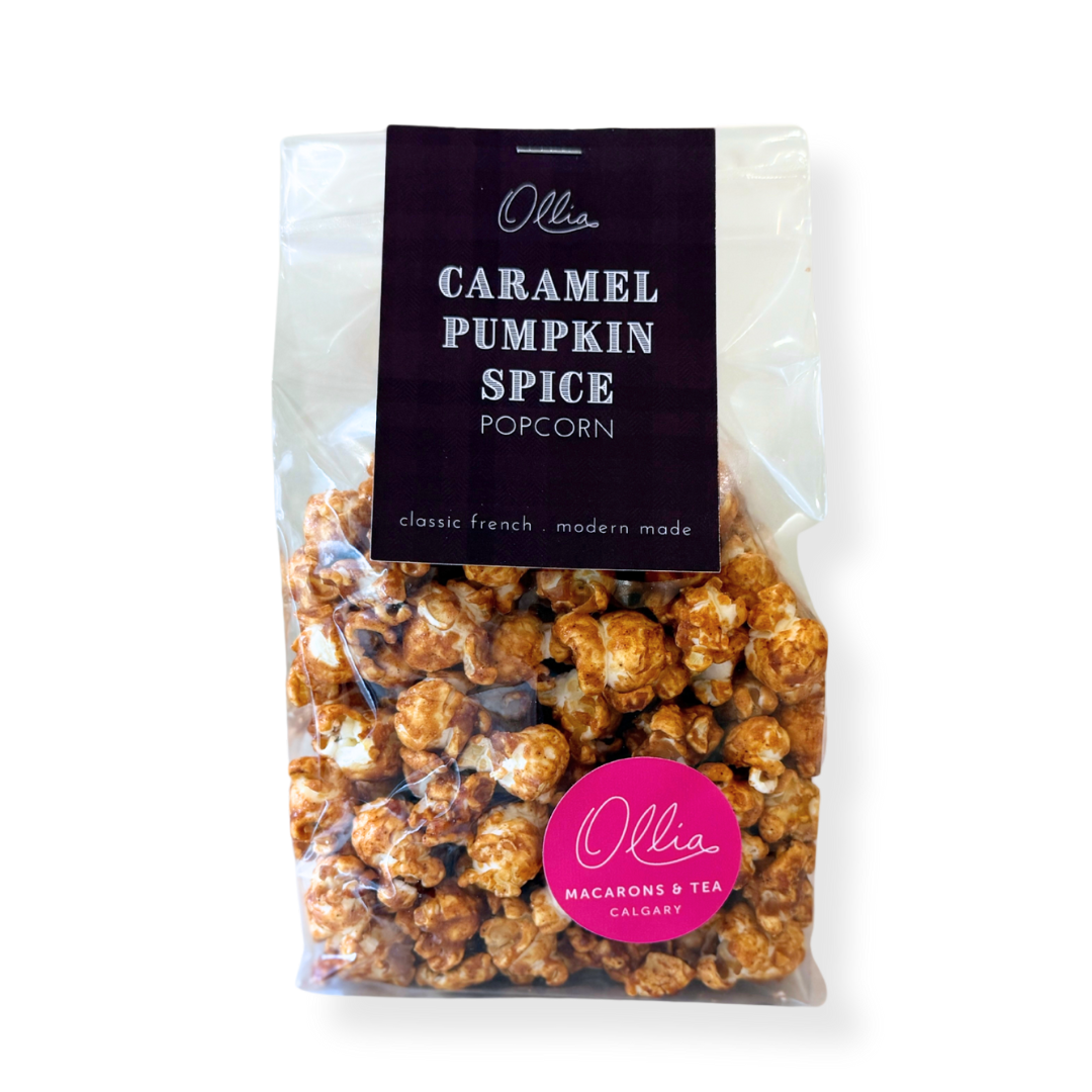 Caramel Pumpkin Spice Popcorn