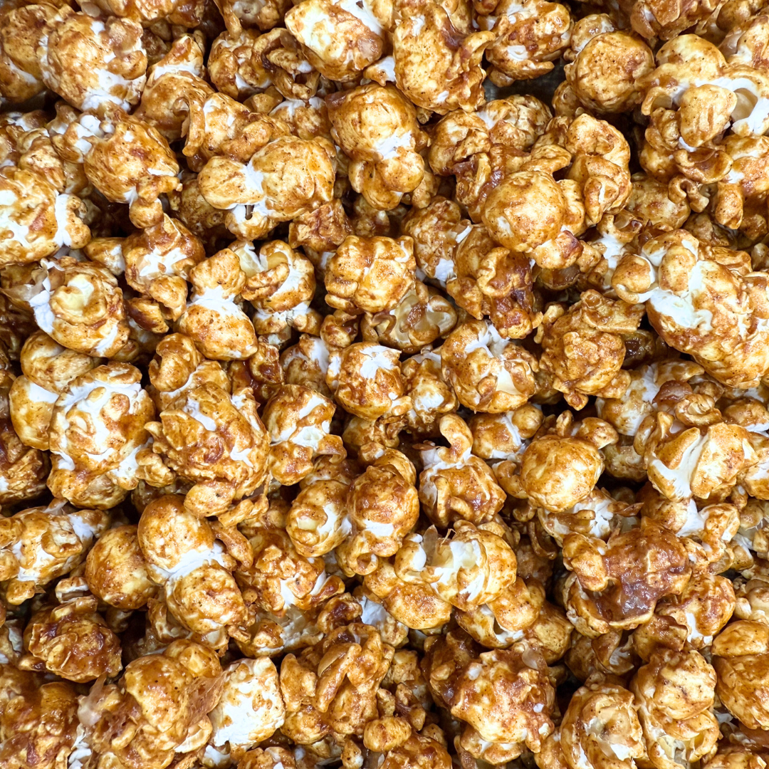 Caramel Pumpkin Spice Popcorn