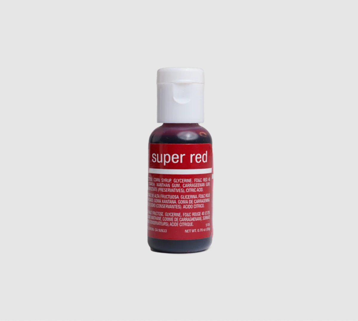 Gel food colouring Super Red