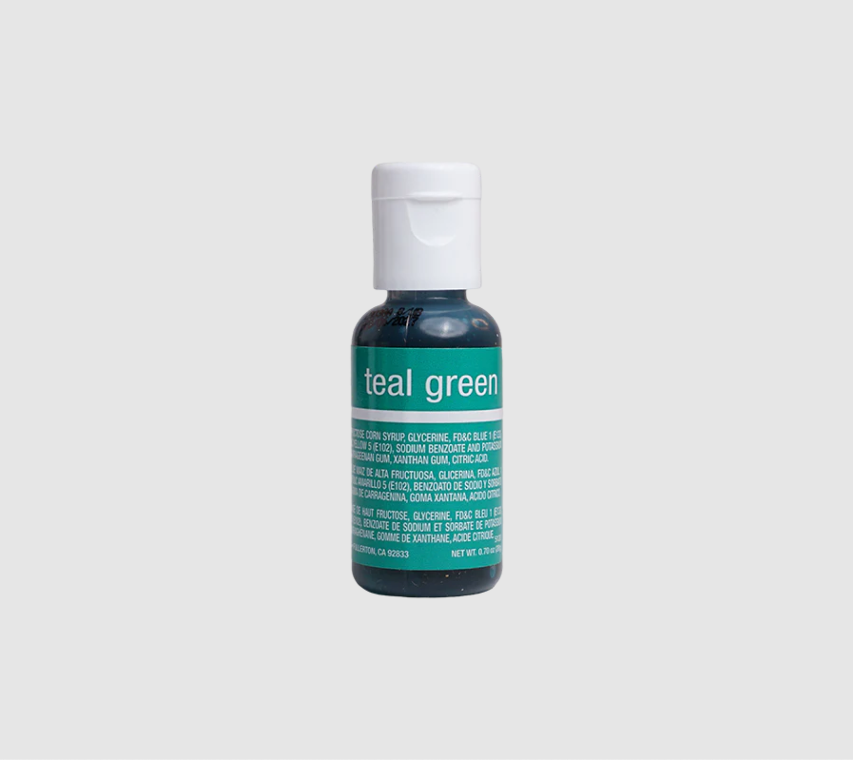 Gel food colouring Teal Green