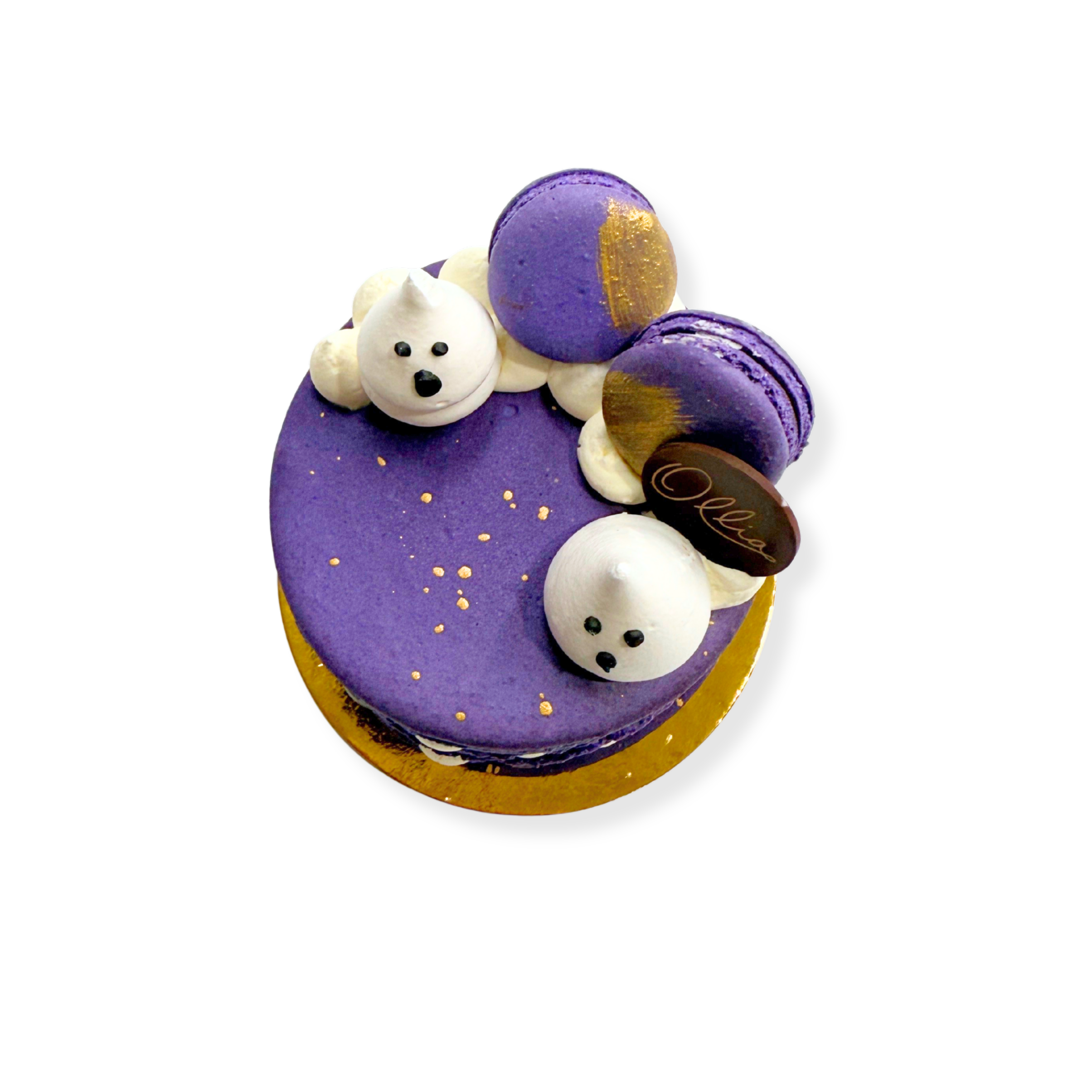 COMING SOON: 5" Ghosty Macaron Cake