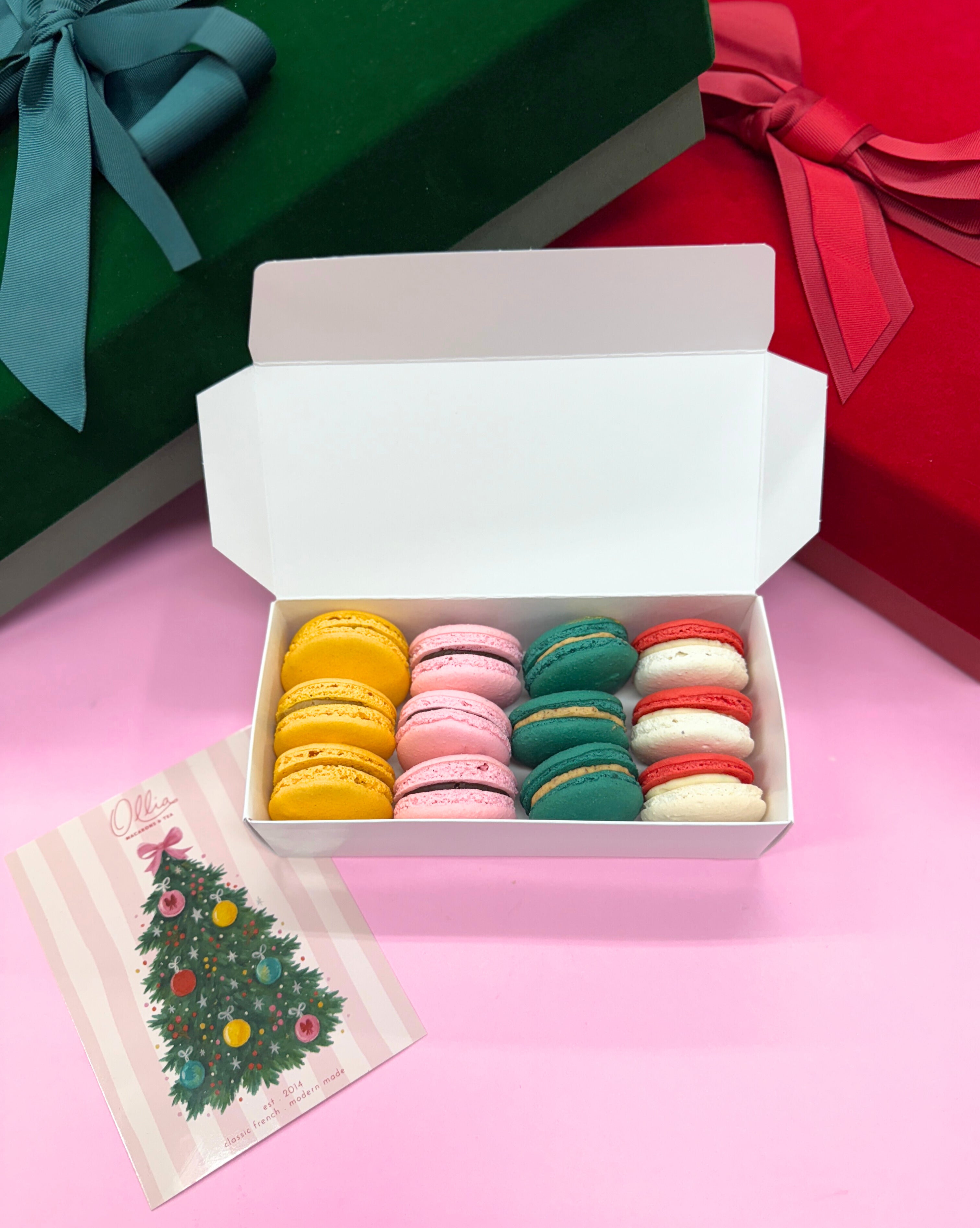 Holiday Macaron Boxes