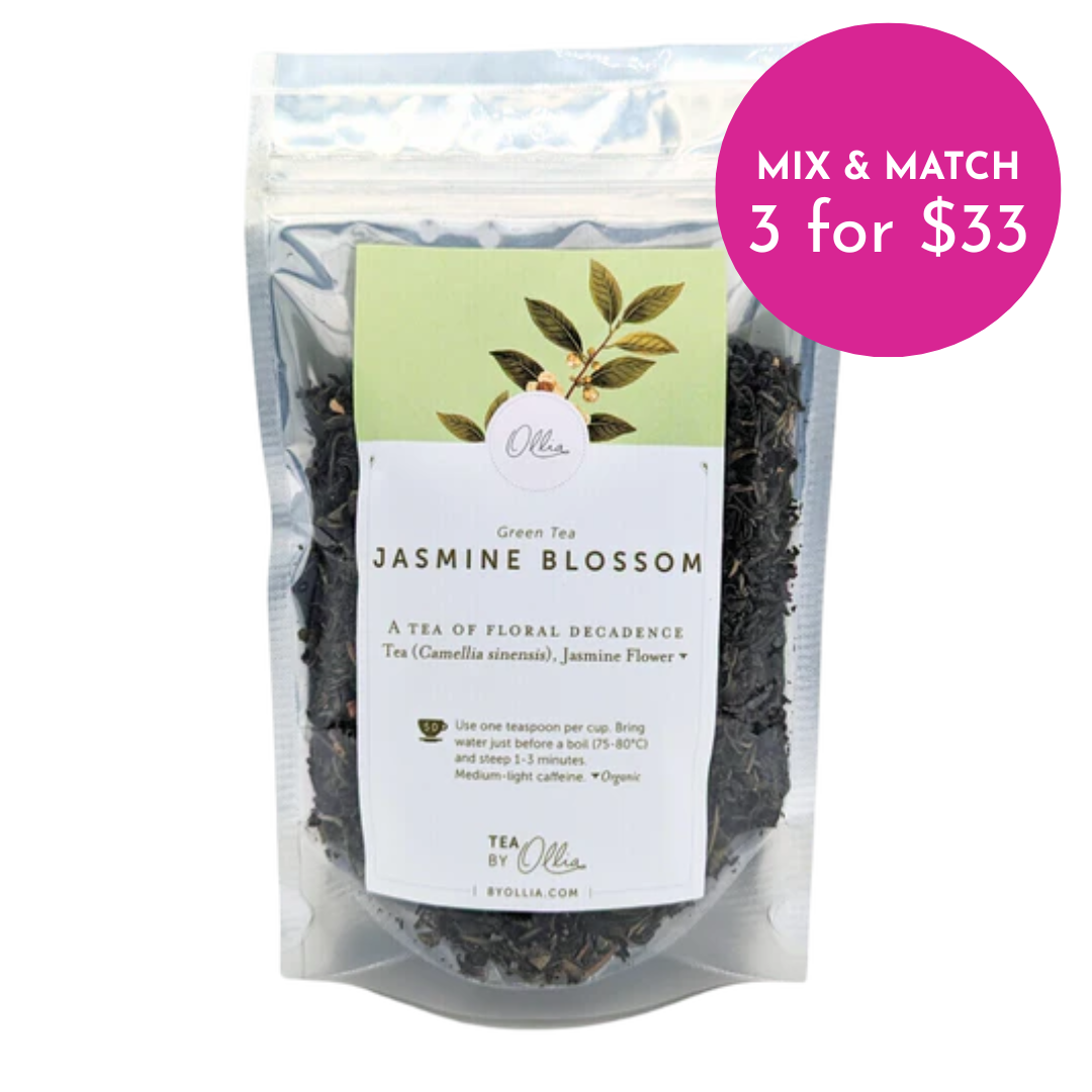 Jasmine Blossom By Ollia - Loose Leaf Pouch