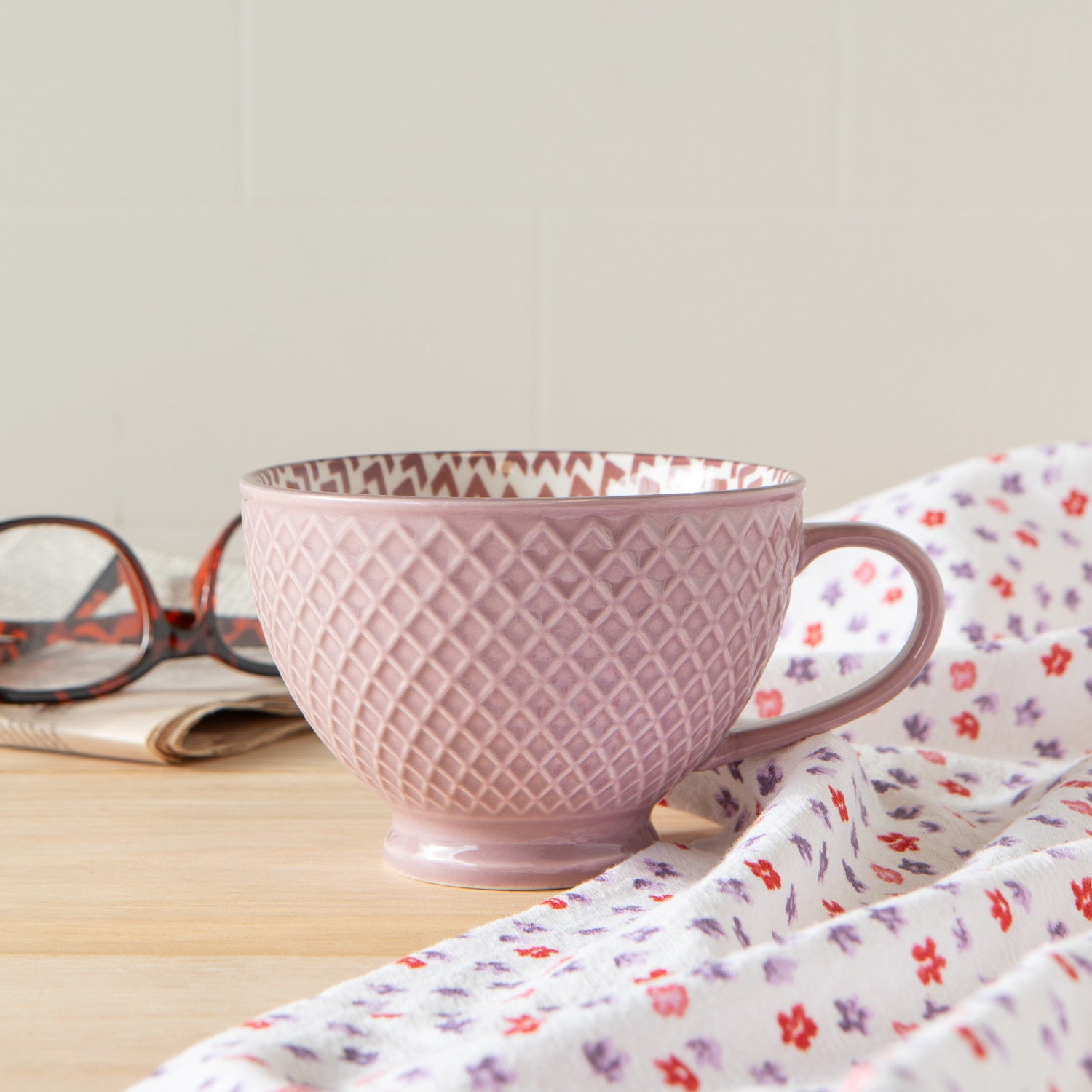 Mauve Latte Mug