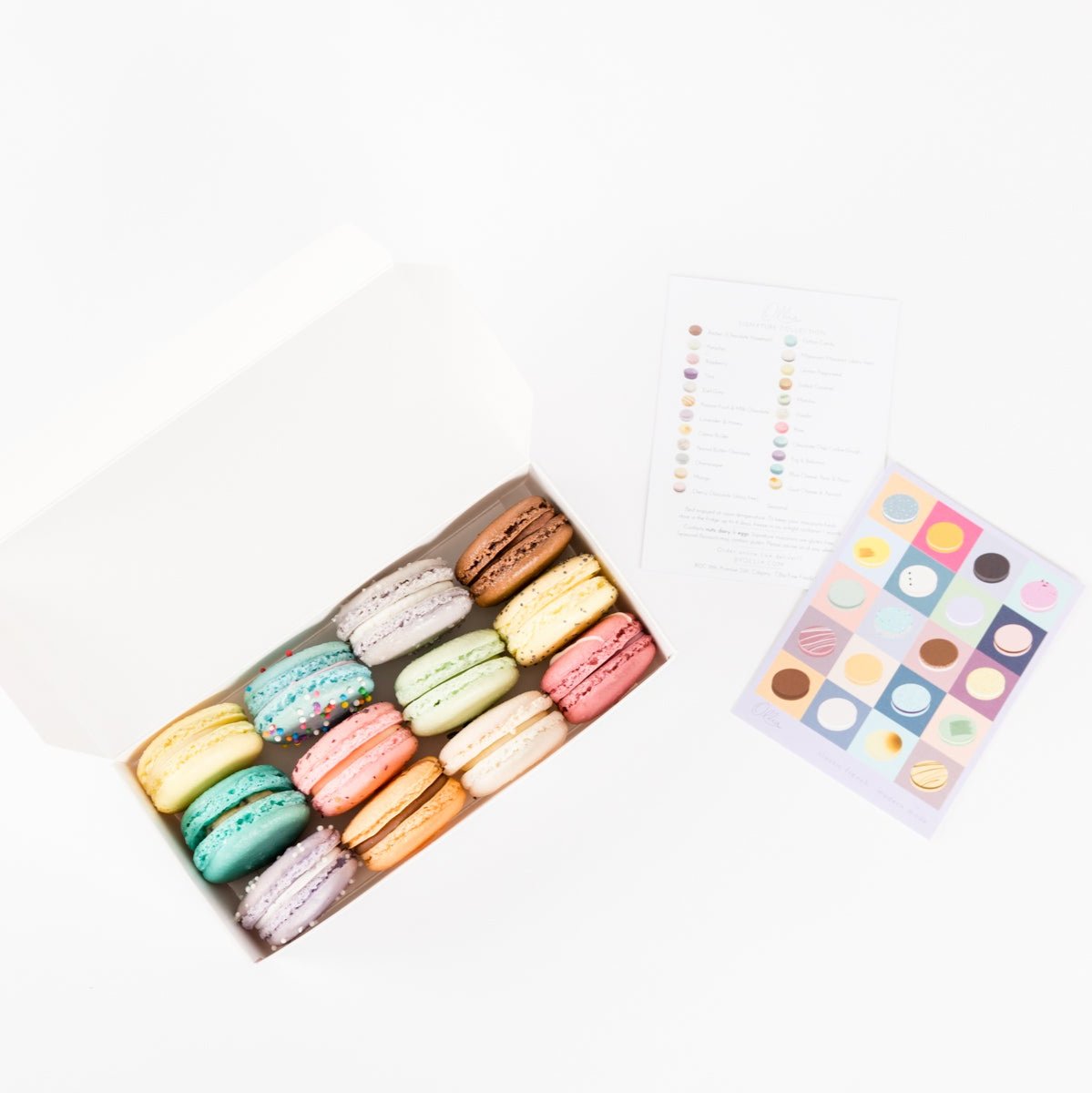 Ollia Box of 12 Macarons