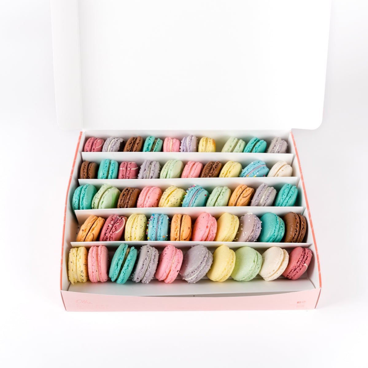 Ollia Box of 50 Macarons