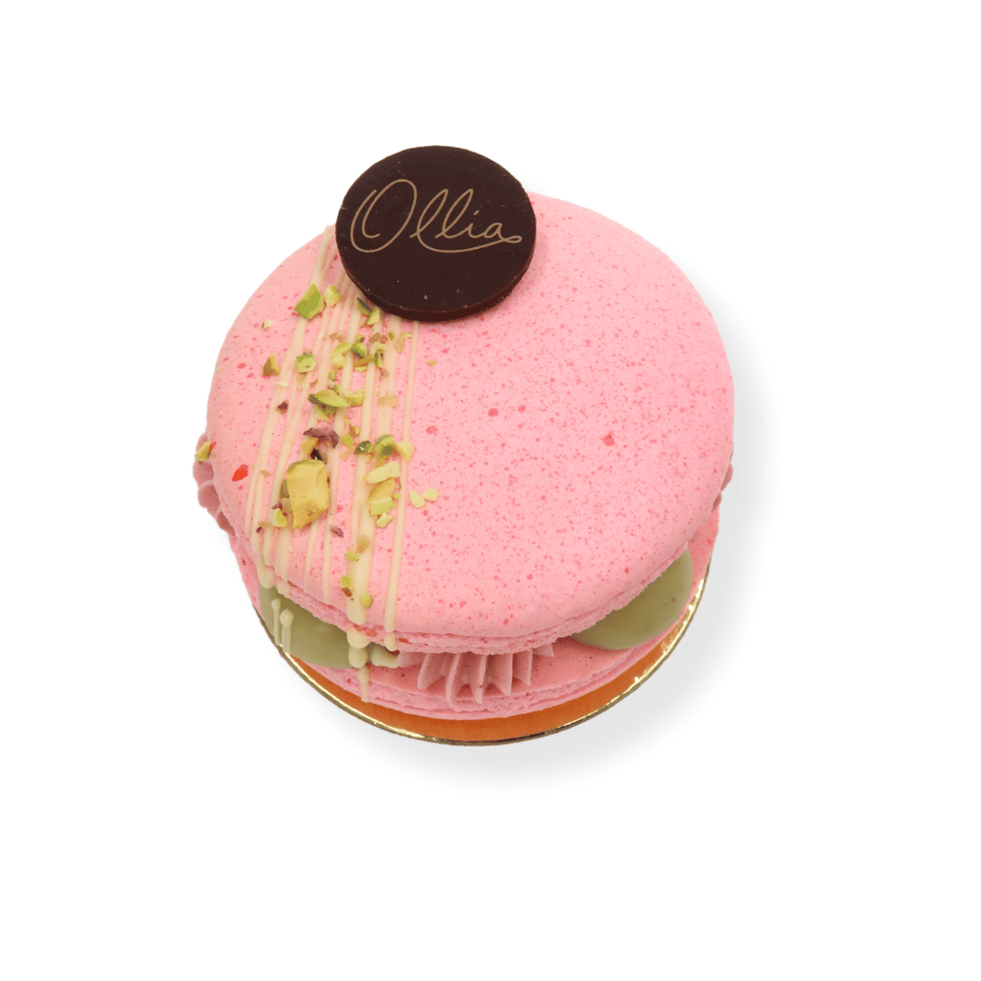 Raspberry Pistachio Mini Cake