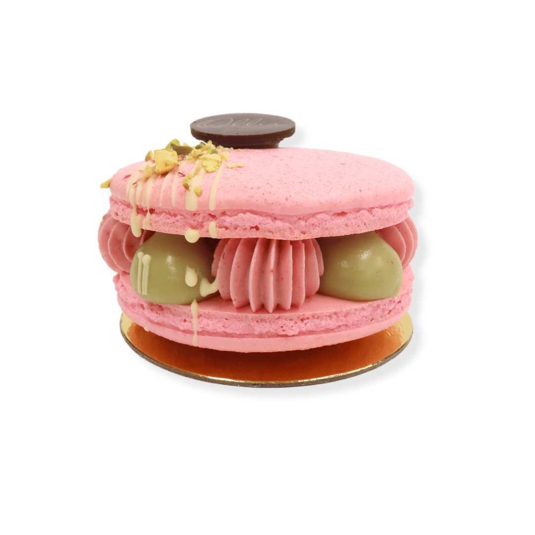 Raspberry Pistachio Mini Cake