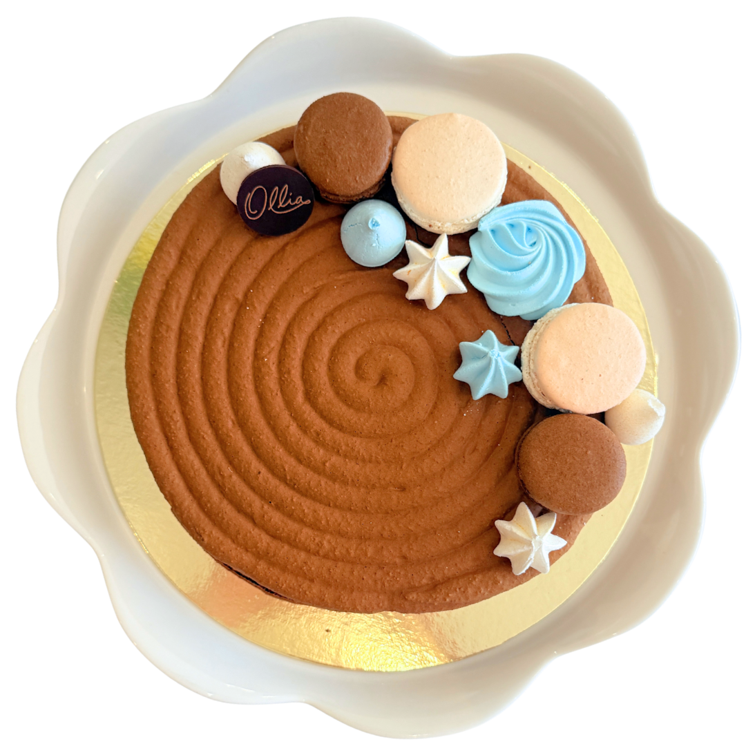 Macaron Cake - Rocher (Hazelnut Chocolate)