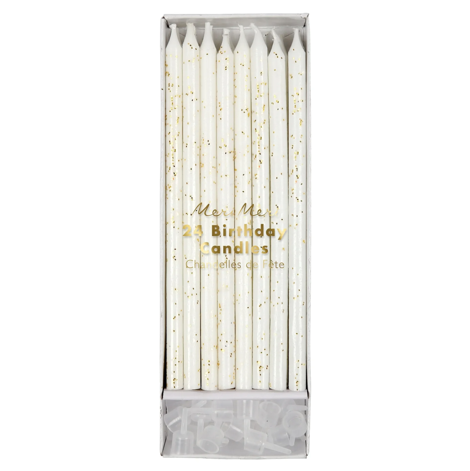 Candles - White + Gold