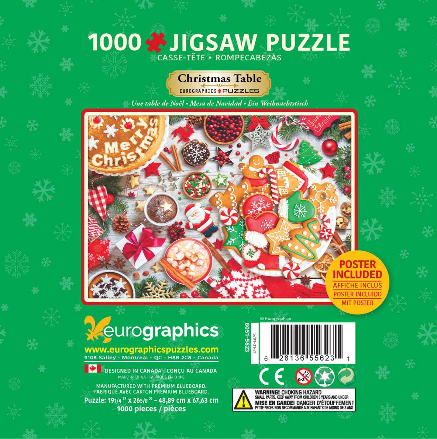 Puzzle Tin - 1000 pcs