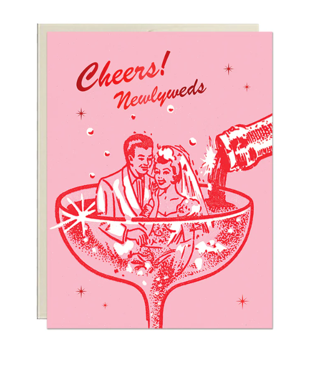 "Cheers! Newlyweds"