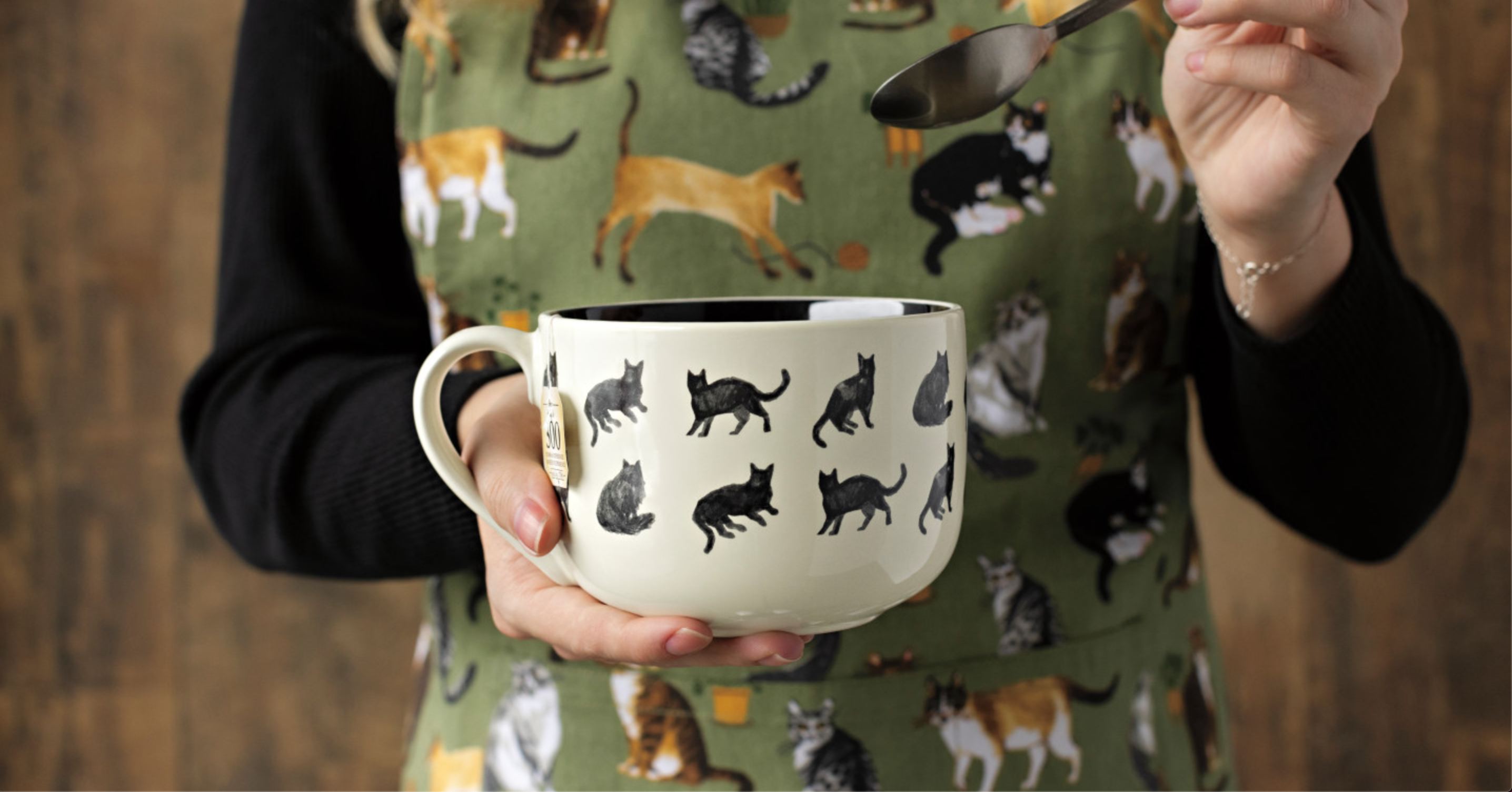 Cat Collective Latte Mug