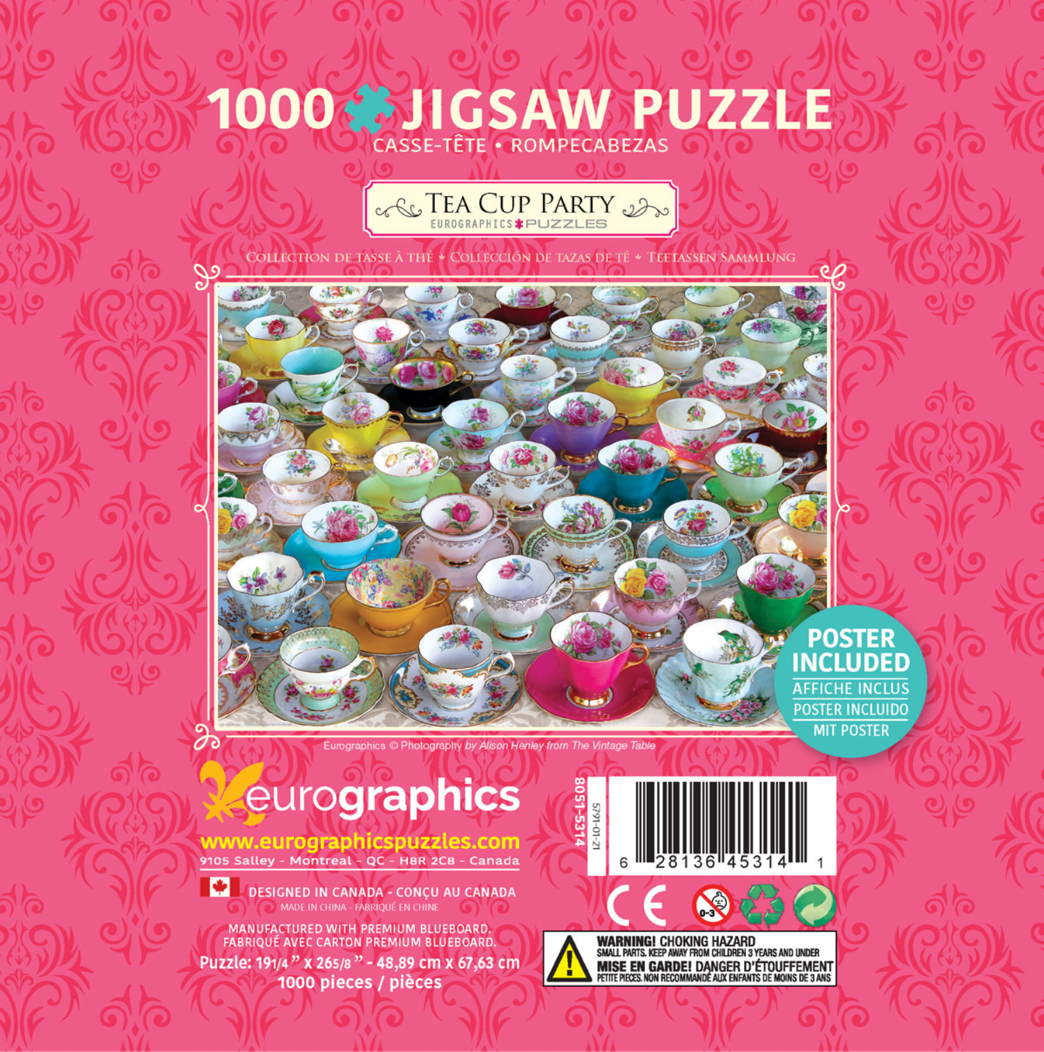 Puzzle Tin - 1000 pcs