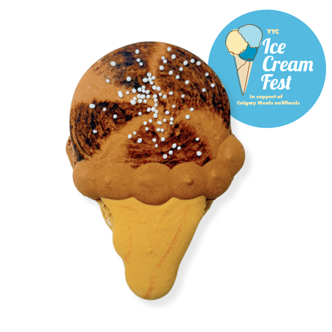 YYC Ice Cream Fest: Rocky Road Macaron