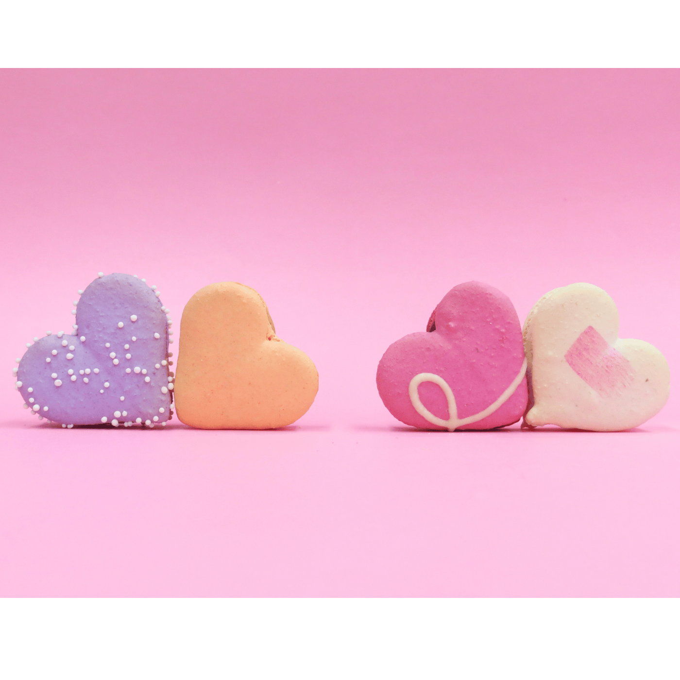 Valentine Heart Macarons