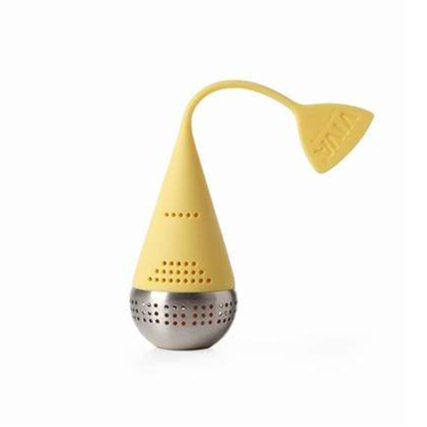 Viva egg strainer yellow