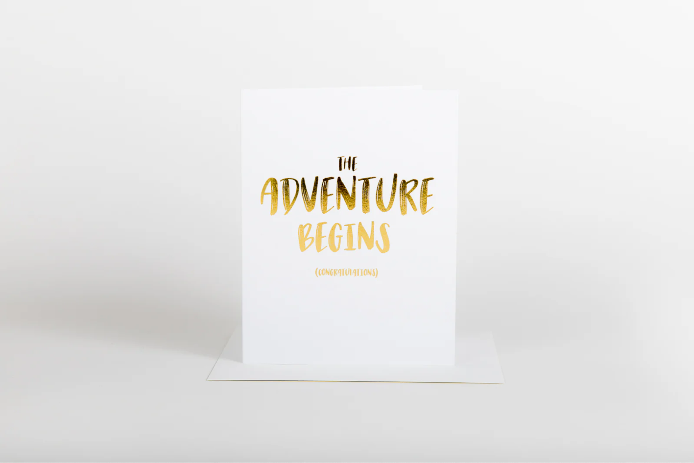 adventure begins- Greeting Card