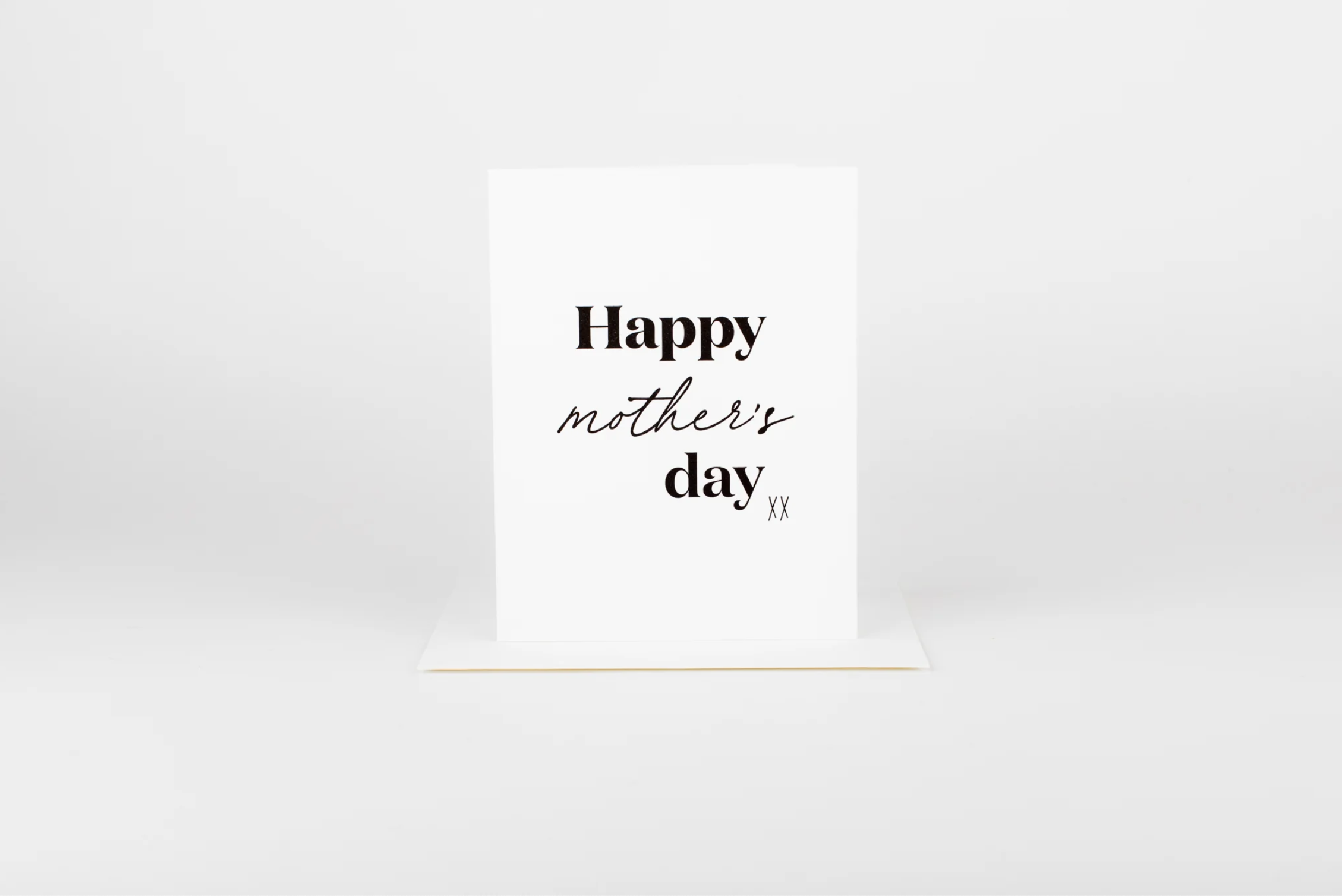 happy mother's day card wrinkle and crease