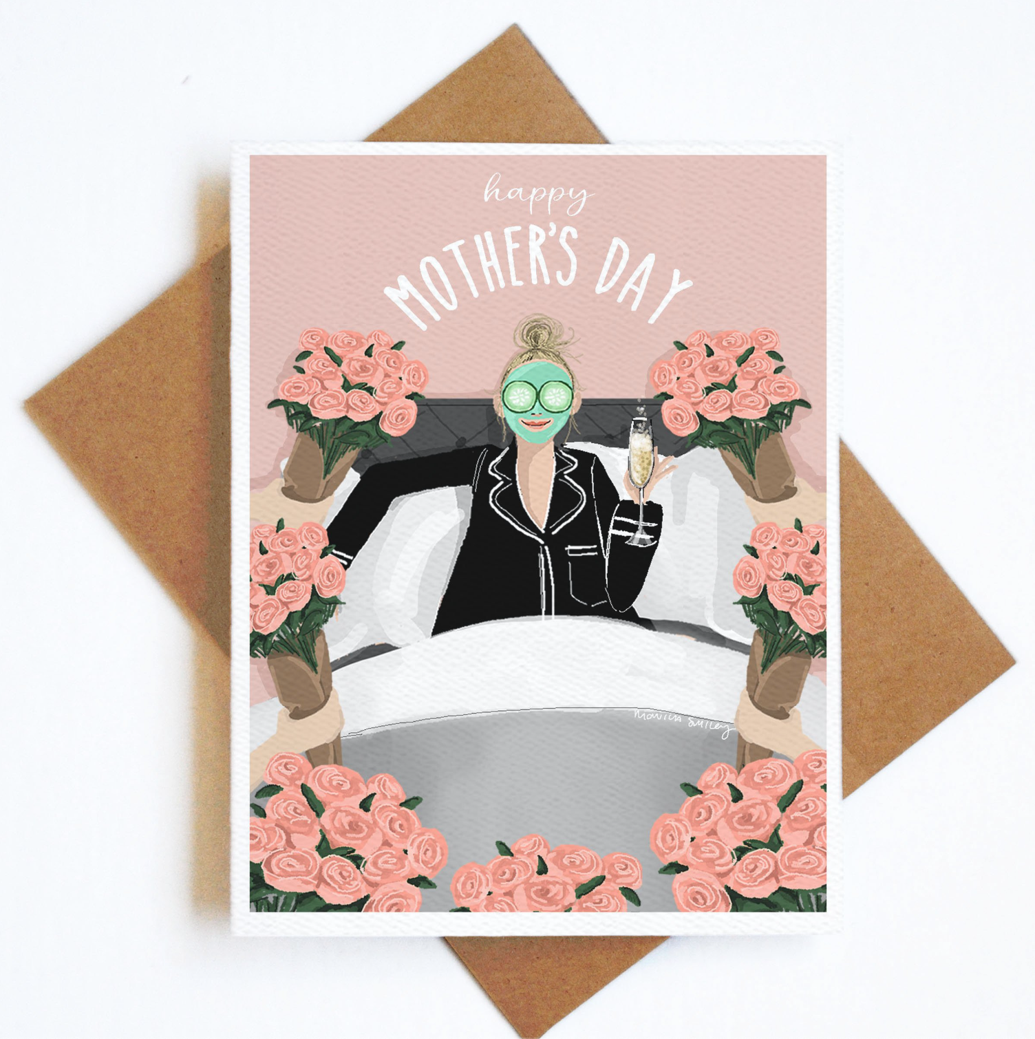 me time mama card