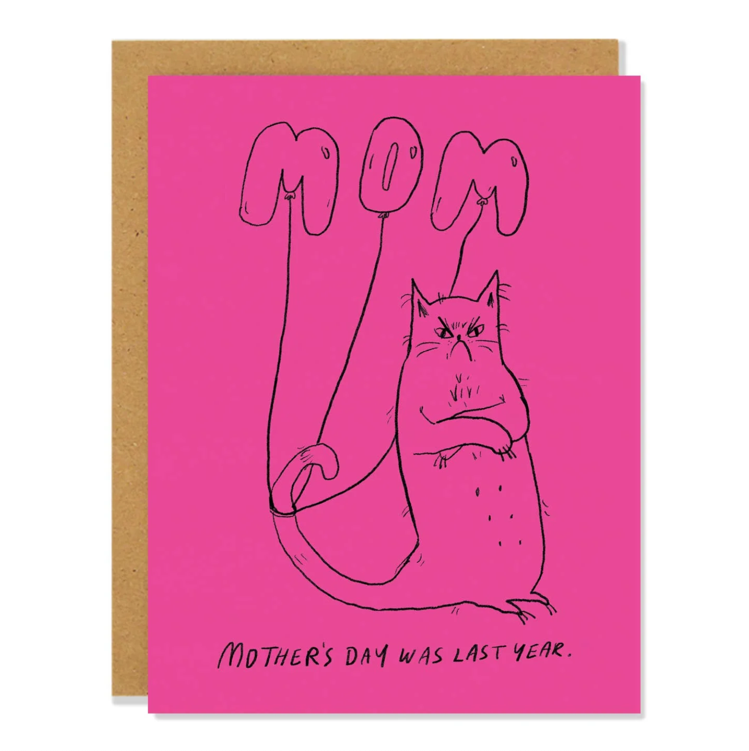 mom mother's day last year card