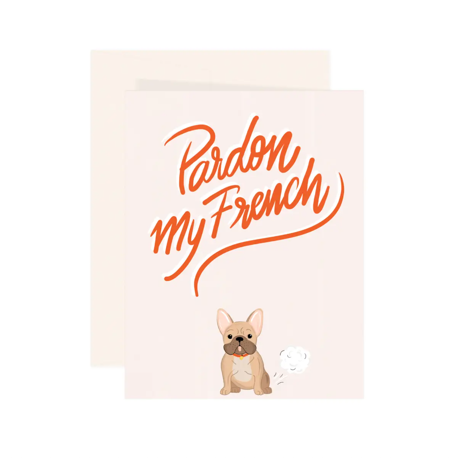 pardon my french card